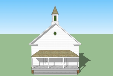 <span>Conceptual Rendering Historic Woolsey Church:</span> by Ryan Arvay